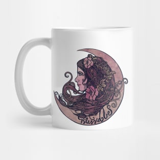 Blessed Be Moon Goddess Mug